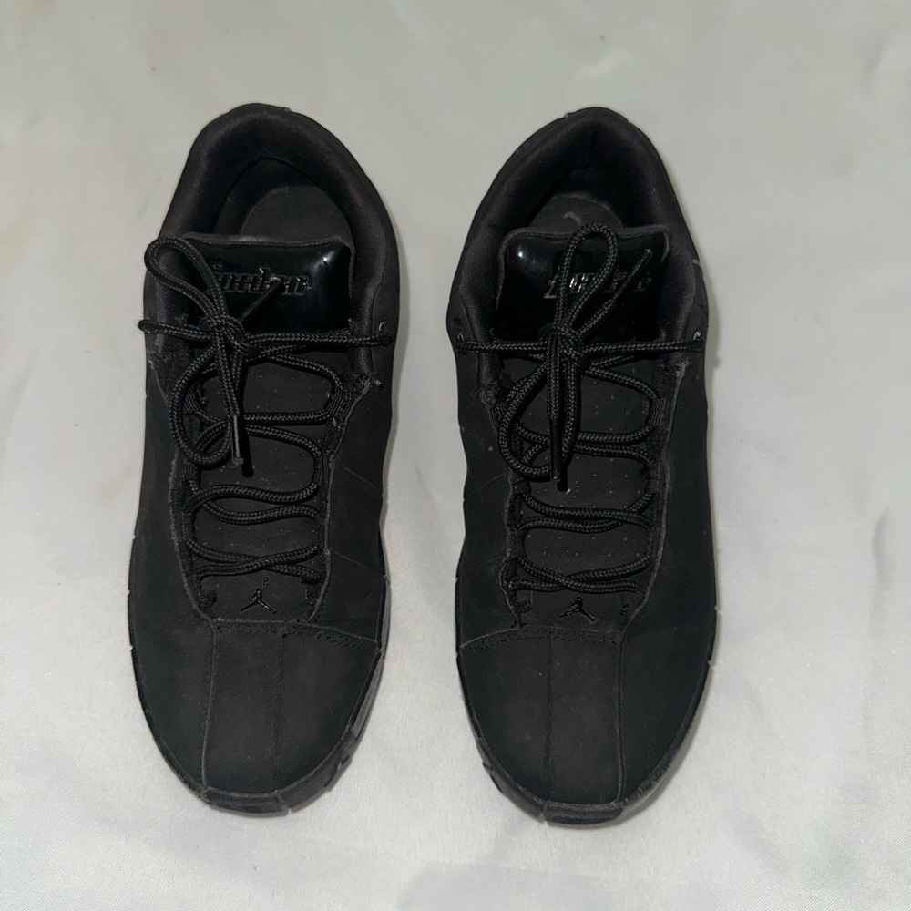 Nike Air Jordan Triple Black 23 Low Top Shoes Size 6Y AO1732-003 Jump Man LaceUp